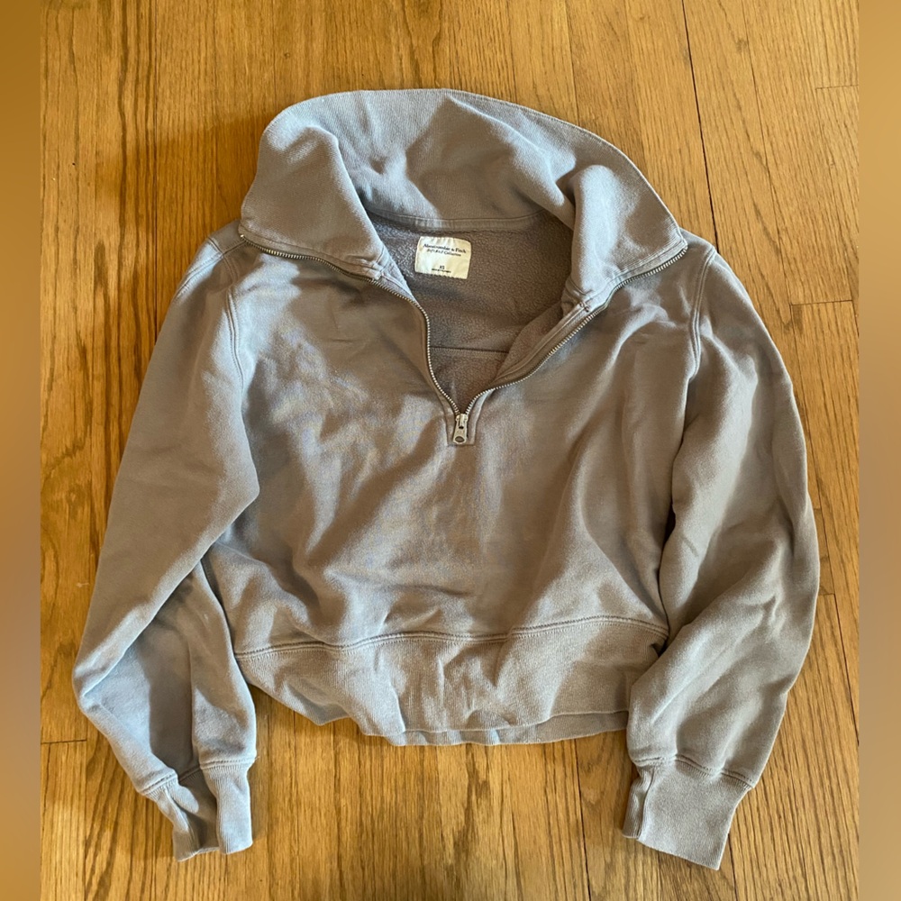 A&F half zip